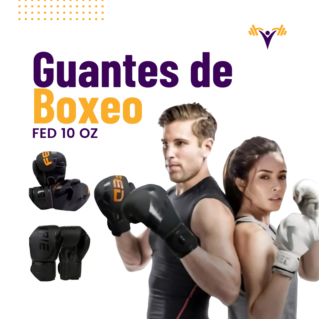 Guantes De Boxeo Fed 10 Oz